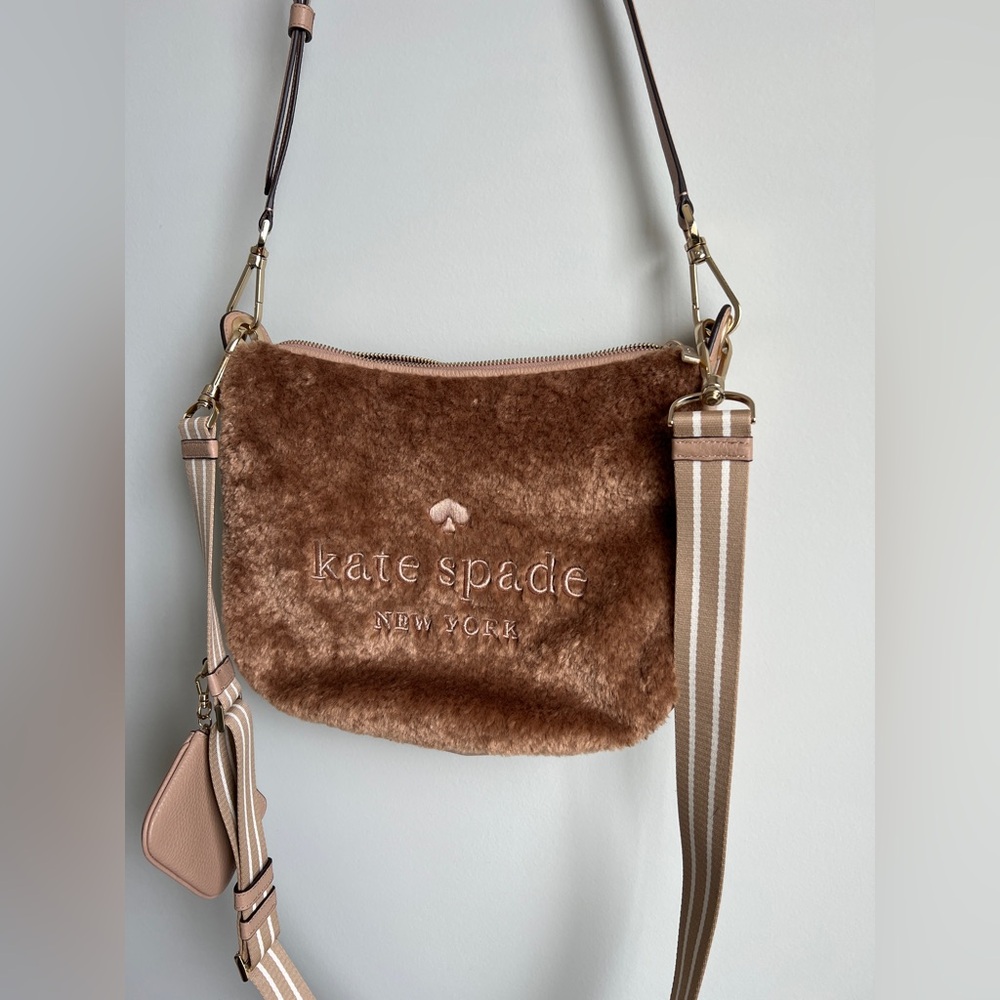 Kate Spade Rosie Faux Fur Crossbody Bag - Picture 3 of 6